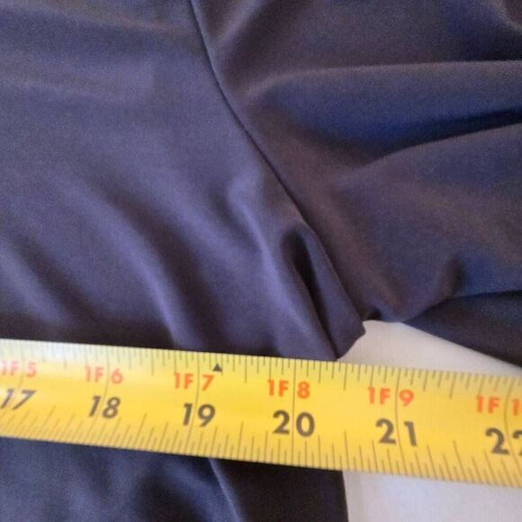 By JJ Womens Pull Over Black Wrinkle Free Cowl Neck Long Sleeve Top Large - Picture 9 of 11